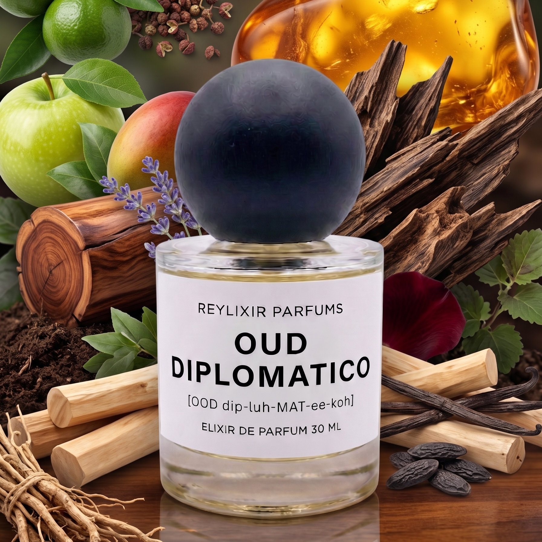 OUD DIPLOMATICO |Hybrid Inspired By Ambassador Men Gisada & Oud Wood Tom Ford|